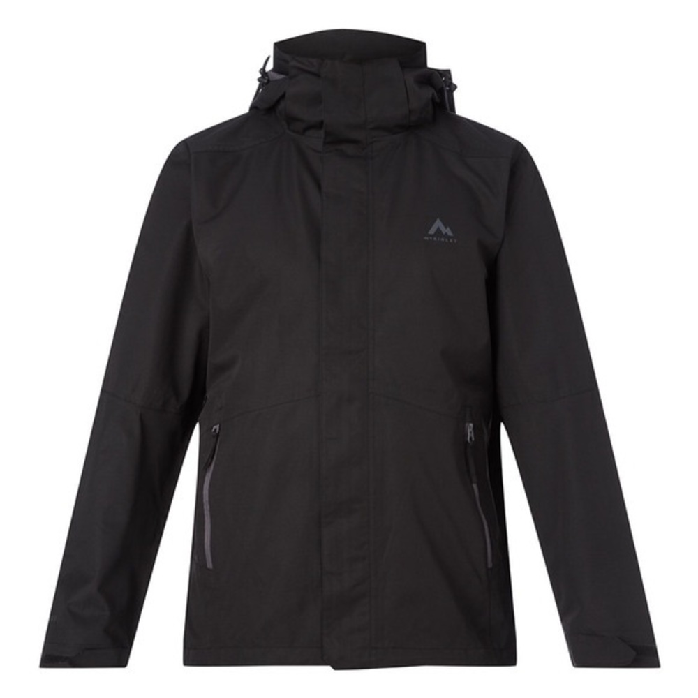 Mckinley Men’s Black Raincoat (Terang II) - L